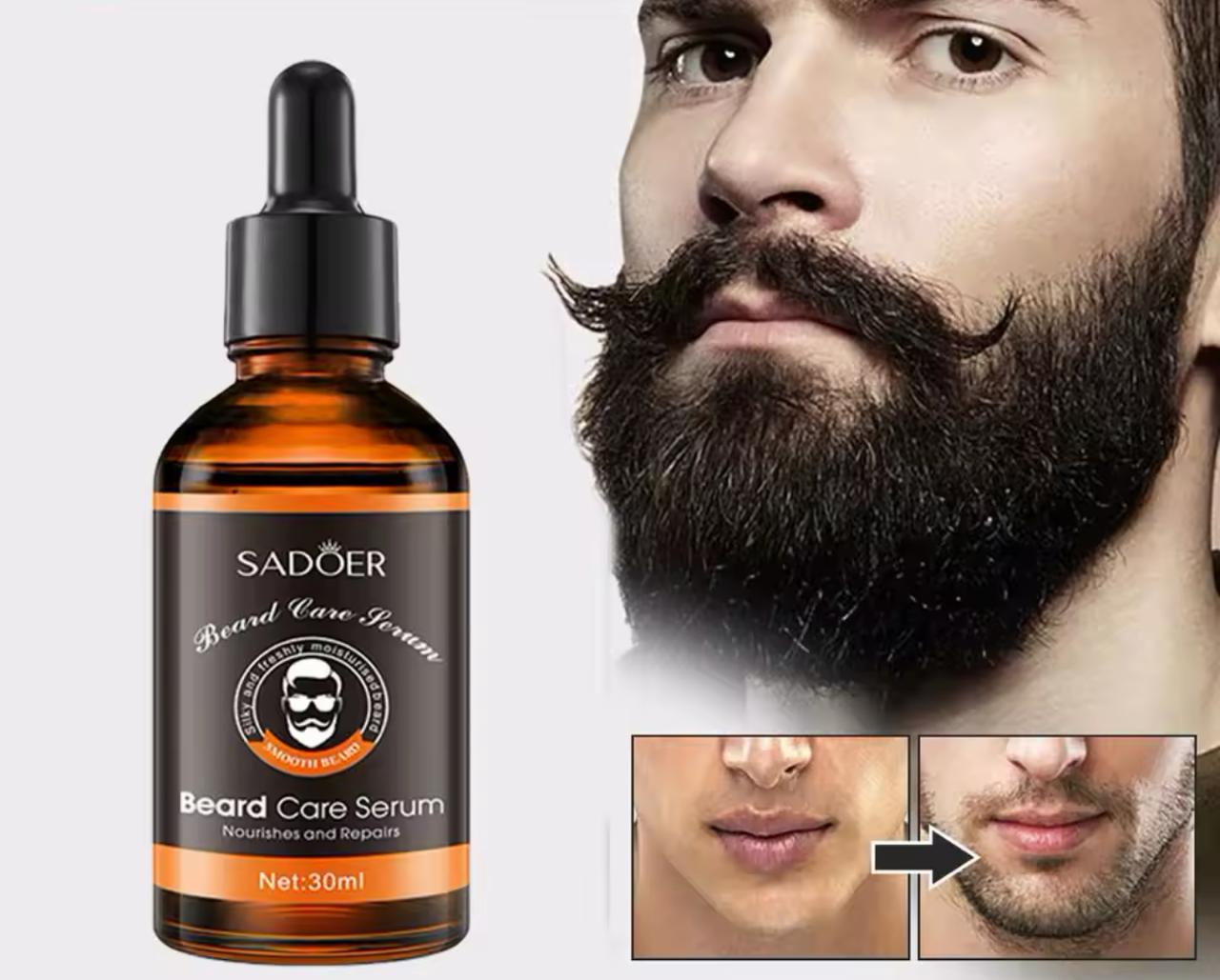 serum para el crecimiento y fortalecimiento de la barba